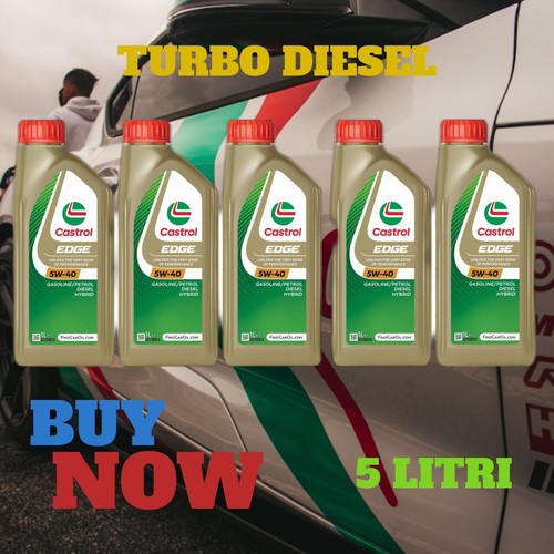 Litri olio motore castrol - 5,