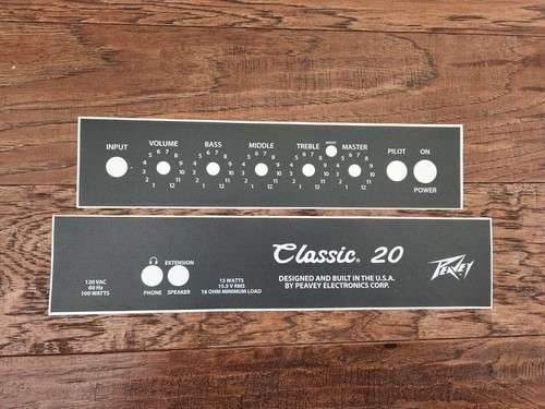 Peavey classic piastra - 20,