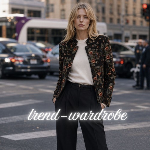 Zara giacca donna stampa - donna,