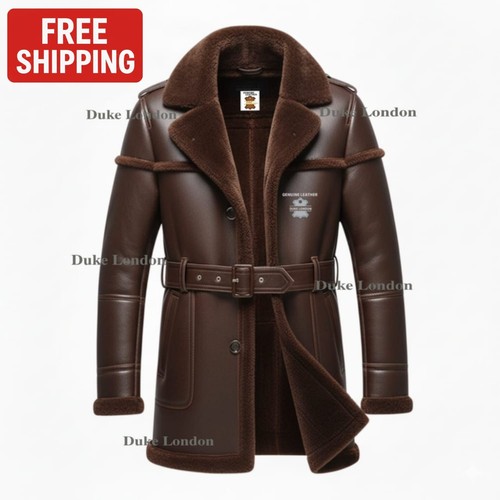Cappotto lungo uomo vera - , pelle