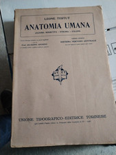 Anatomia umana ,Sistema Nervoso Centrale Leone Testut, 1920, Unione Tipografico 