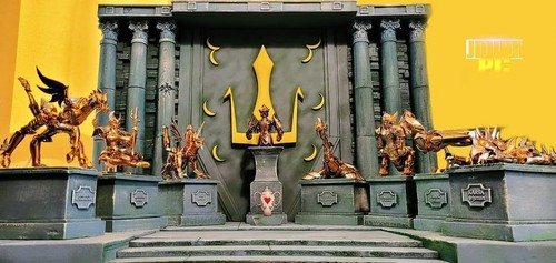 Diorama decoration myth - decoration, cloth