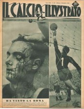 Il Calcio Illustrato n. 50 - 2 Dicembre 1948 - In copertina Pesaoli, Albani