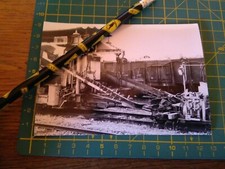 150594 VECCHIA FOTO TRENO BAHN