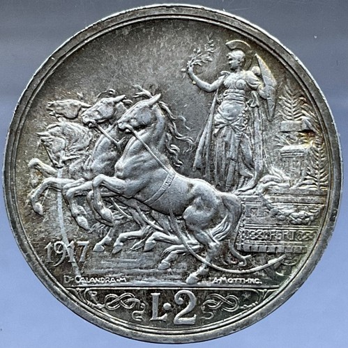Lire 1917 quadriga - 1917,