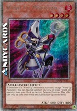 WIND-UP MAGICIAN • (Mago A Molla) • Segreta Platino • RA04 EN153 • 1Ed • Yugioh!