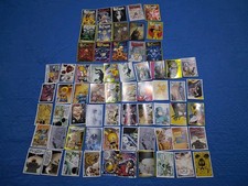 Lotto 65 figurine e card