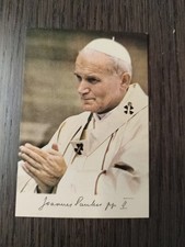 Giovanni Paolo II, Holy Card