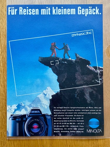 Minolta dynax 3xi alpinismo - 3xi,
