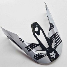 Fox MX Casco Peak/Visiera - V3 RS 50° Anniversario - Bianco L/XL