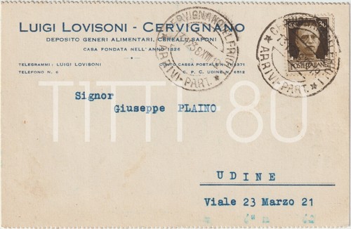 Cervignano luigi lovisoni - cervignano,