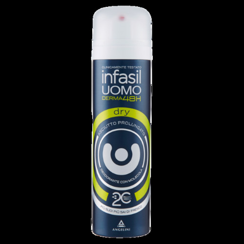 Infasil deo spray uomo dry - infasil,