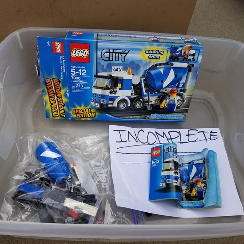 Lego set 7990 betoniera - lego,