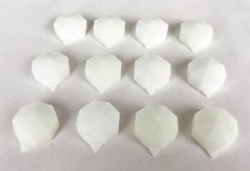 12 manopole puntatore chitarra vintage stile Daka-ware ottagonale nero o bianco