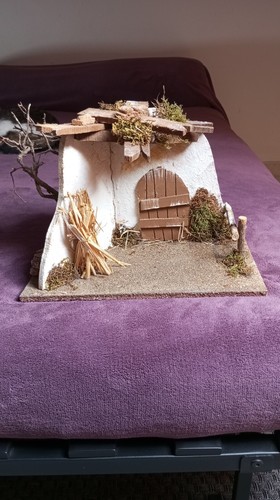 Presepe rudere casa con - presepe,
