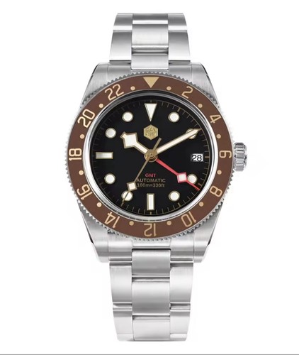 San martin automatico gmt - san, 39mm