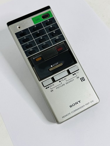 Sony rmt 216 - sony, betamax