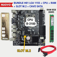 Bundle scheda madre h61 lga - madre,