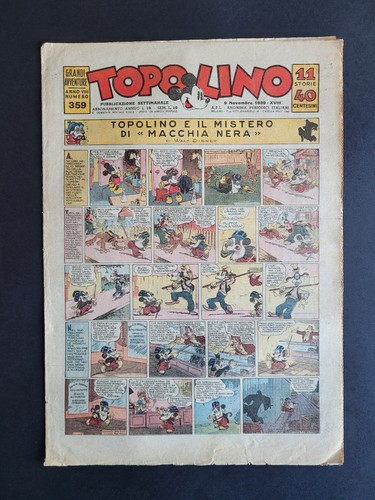 Topolino giornale 359 anno - giornale,