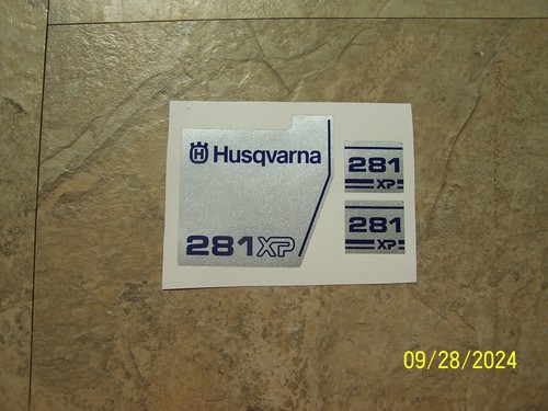Set decalcomanie motosega