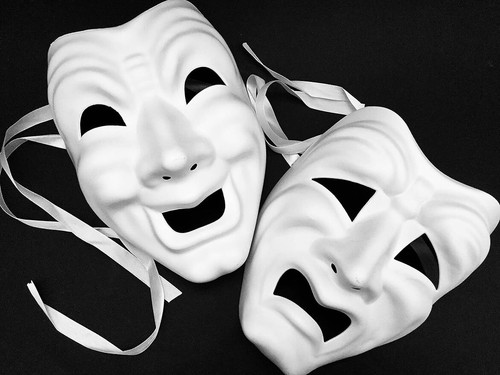 Maschera bianca fai - da, te