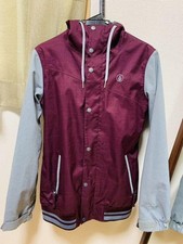 Snowboard Jacket Burgundy/Gray