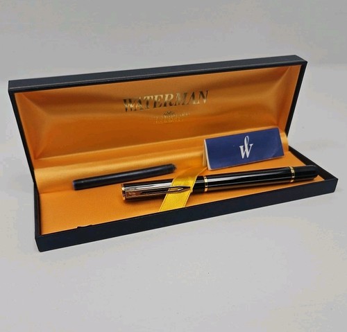 Waterman ideal black - ideal, gold