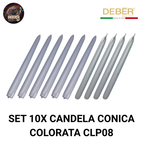 Set 10x candela - 10x, conica