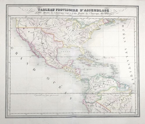Mappa dell america del nord - mappa,