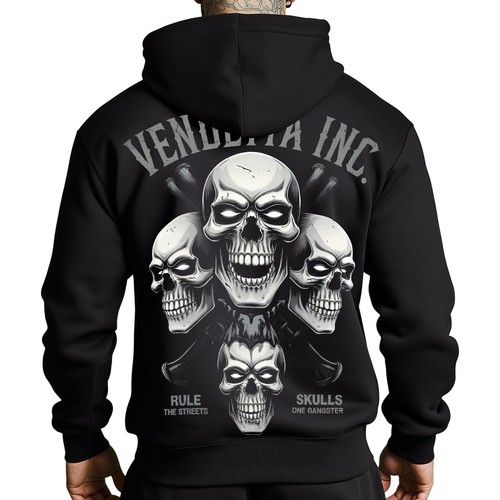Vendetta inc felpa con - vendetta, inc.