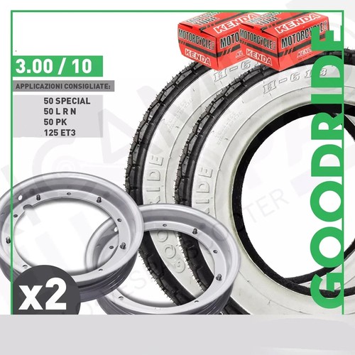 Ruote complete gomma - ruote, fascia