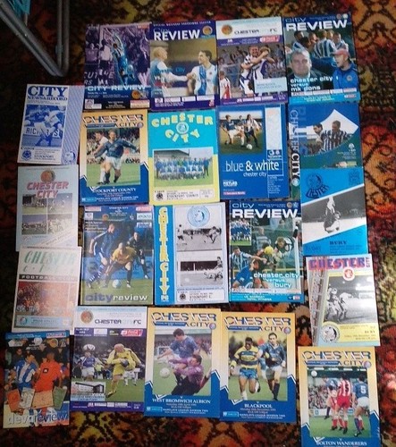 Chester city programmes - chester,