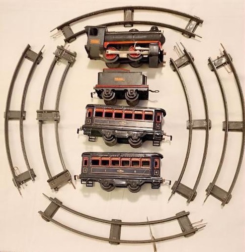 Trenino latta anni - trenino, in