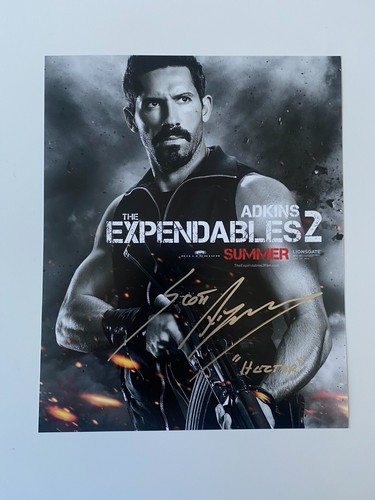 Scott adkins autografo firmato - scott,