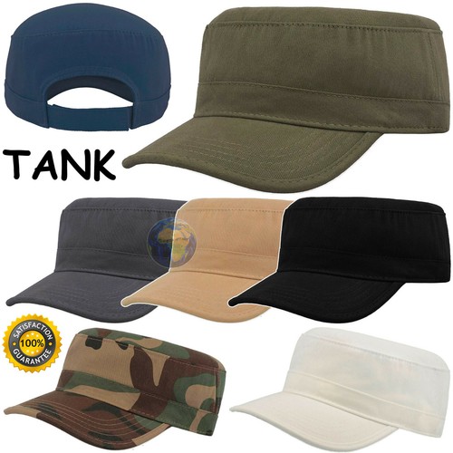 Mens hat army tank cap - tank,