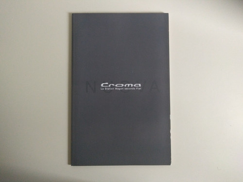 Depliant brochure fiat croma - fiat,