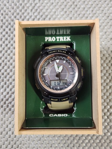 Casio pro trek men analog - pro,