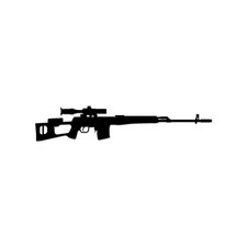Dragunov Sticker Decal Die Cut