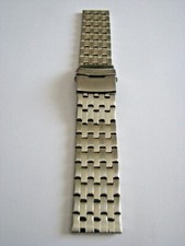 CINTURINO ACCIAIO SOLIDO ANSA DRITTA 24 mm. NUOVO