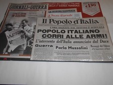 GIORNALI DI GUERRA 1940 - 1945