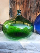 damigiana  vetro anni 70 vetro soffiato