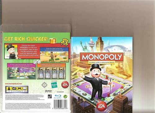Monopoly playstation ps3 - playstation, 3