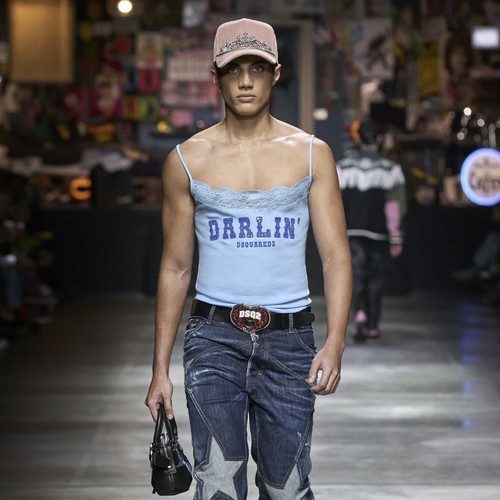 Dsquared2 darlin mini canotta - darlin',