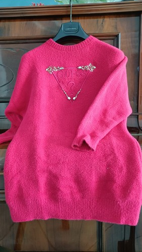 Maxi pull guess - fucsia, 8