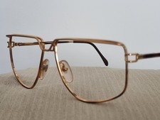 DOLCE VITA CASANOVA OCCHIO/OCCHIALI DA SOLE ORO LUCIDO UN CLASSICO VINTAGE DA LAVORO E STUDIO