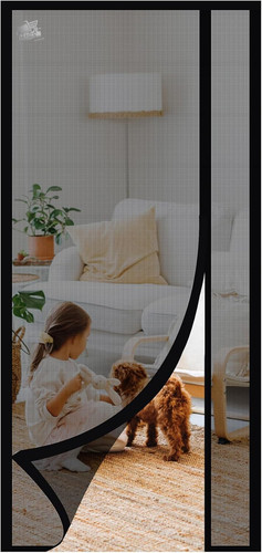 Magnetic mosquito net anti-cat