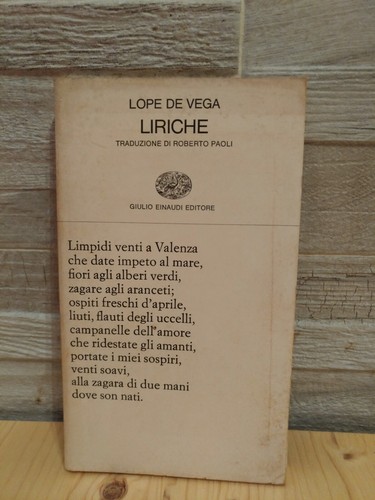 Lope vega liriche - lope,