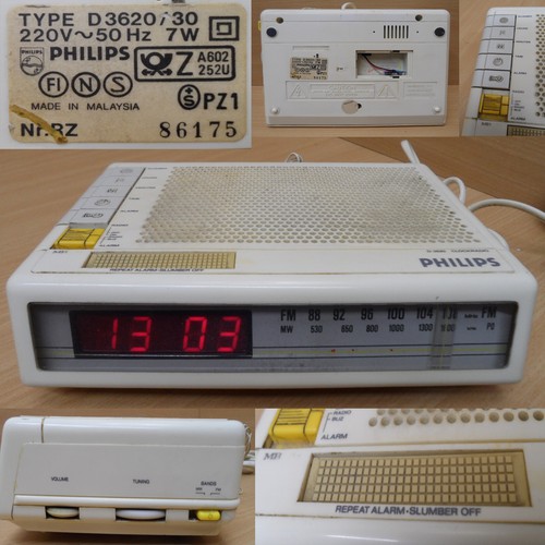 Philips 3620 radiosveglia - philips, d-3620