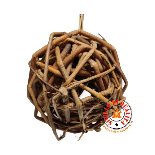 Palla rattan scuro - rattan, gioco