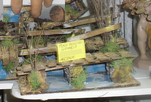 Miniatura presepe ponte legno - miniatura,